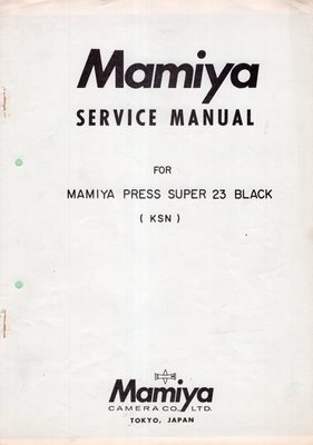 Mamiya Press Super 23
